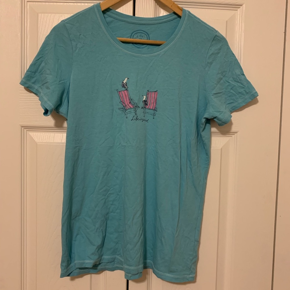 Life Is Good short sleeve cotton t-shirt